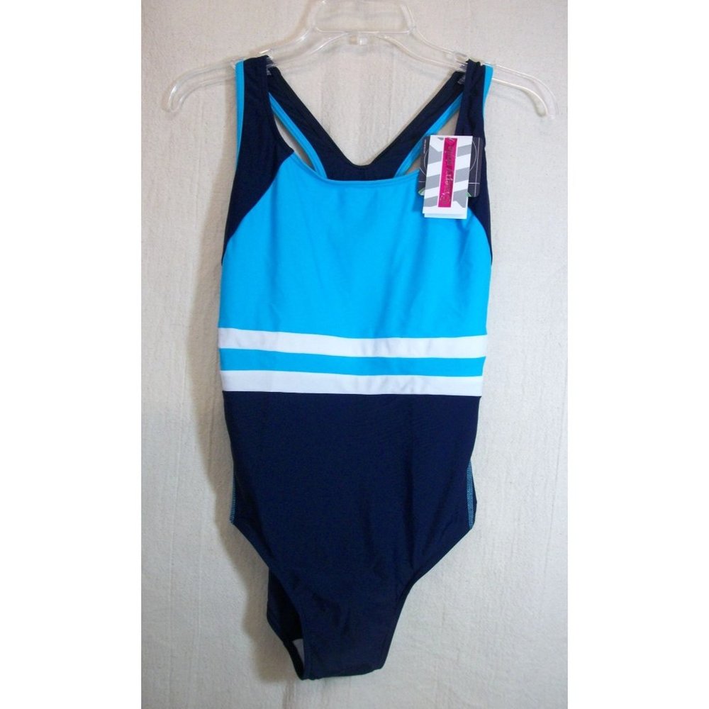 Merry Style Womens One piece swim suit, sz XL